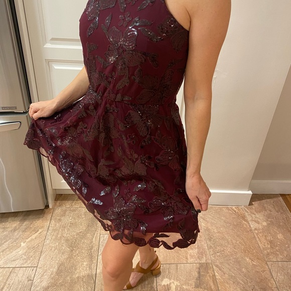 Soieblu purple dress. Size Small - Picture 6 of 9